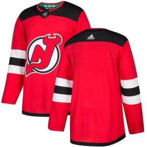 Herren New Jersey Devils Eishockey Trikot Blank Rot Authentic